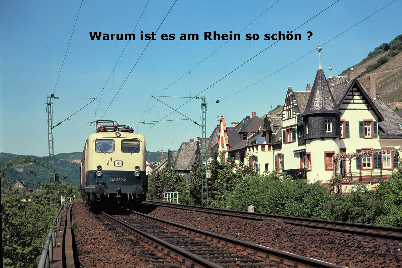 Warum ist es am Rhein so schn ?